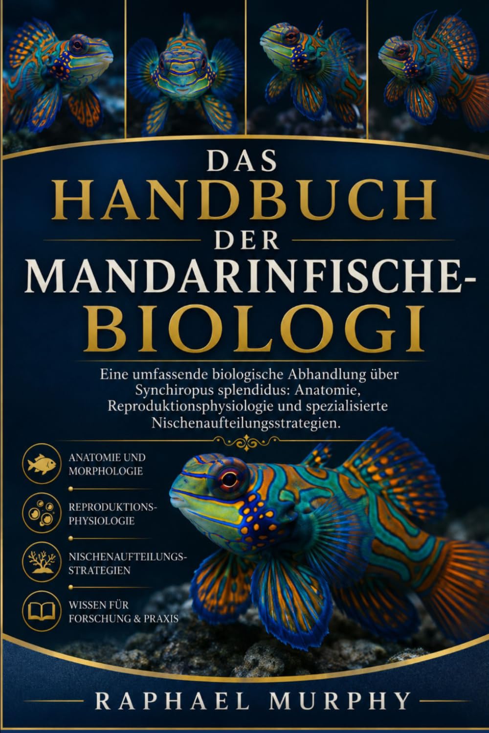 DAS HANDBUCH DER MANDARINFISCHE-BIOLOGI: Eine umfassende biologische Abhandlung über Synchiropus splendidus: Anatomie, Reproduktionsphysiologie und spezialisierte Nischenaufteilungsstrategien.