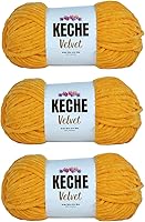 Vista 62 de Hilo de terciopelo Keche para crochet, suave chenilla voluminosa para bebé, manta Amigurumi, 100 gr (121 m) - Blanco