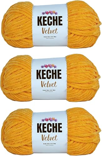 Vista 63 de Hilo de terciopelo Keche para crochet, suave chenilla voluminosa para bebé, manta Amigurumi, 100 gr (121 m) - Turquesa
