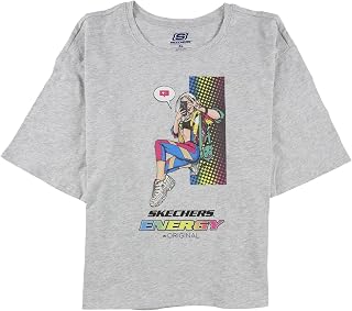 Womens Selfie Girl Graphic T-Shirt, Grey, Small