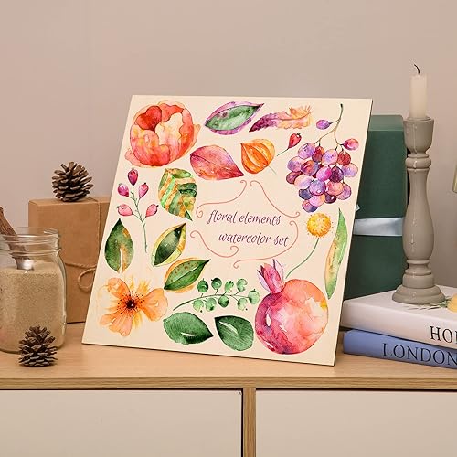 Miniatura 4 de Paquete de 6 hojas de tilo para manualidades de 12 x 4 x 18 pulgadas - 0.118 in de grosor, hojas de madera contrachapada sin terminar, láminas finas