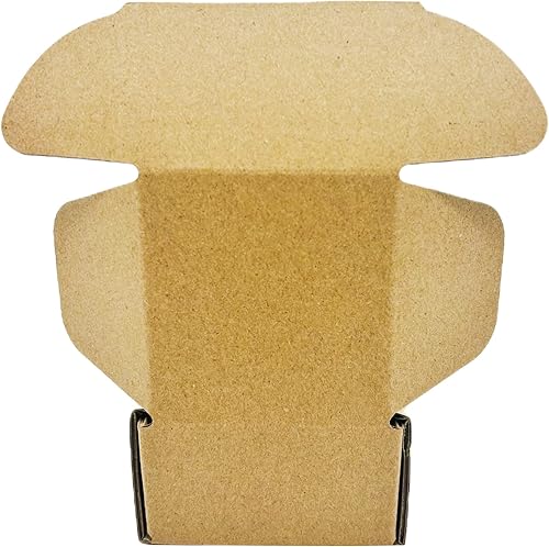 Miniatura 6 de Cajas de cartón pequeñas de 2 x 1.5 x 1 pulgadas, mini caja de correo de doble pared, perfecta para almacenar y enviar, paquete de 20