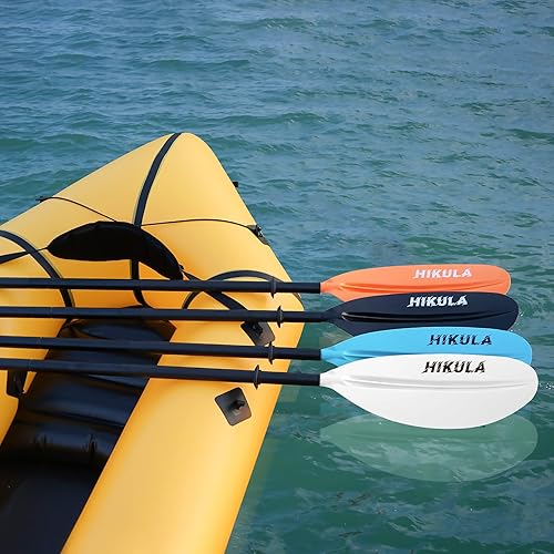 Miniatura 4 de Adjustable Carbon Fiber Shaft Kayak Paddle, Kayaking Oars with Reinforced Nylon Blade for Adults, 4 Piece, 86in220cm to 90in230cm