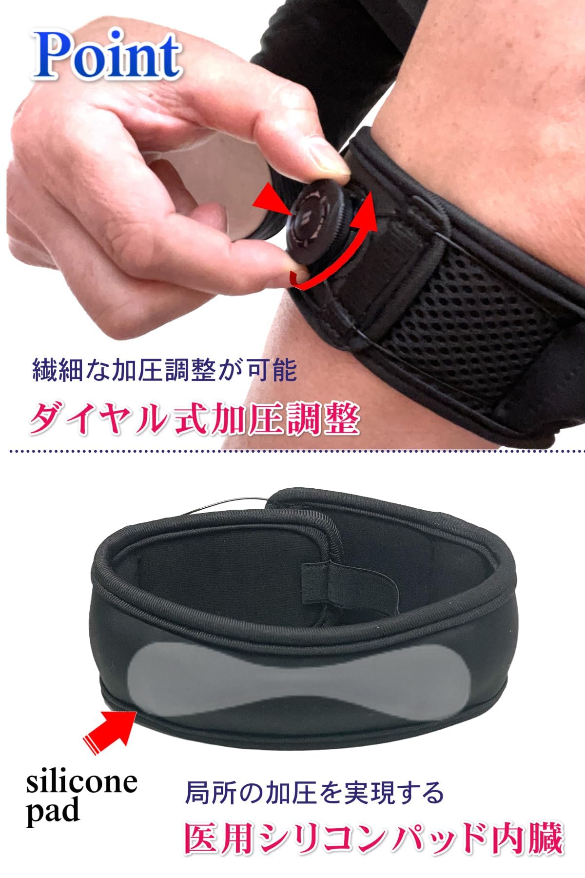 Amazon | LUSAS 肘 サポーター 【柔道整復師監修 】 肘サポーター