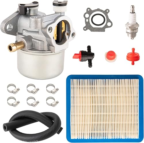 Repuesto de carburador 799866 para motor B & S 790845 799871 796707 o 794304 12H800. Compatible con los modelos de cortacésped Toro Craftsman Carb y