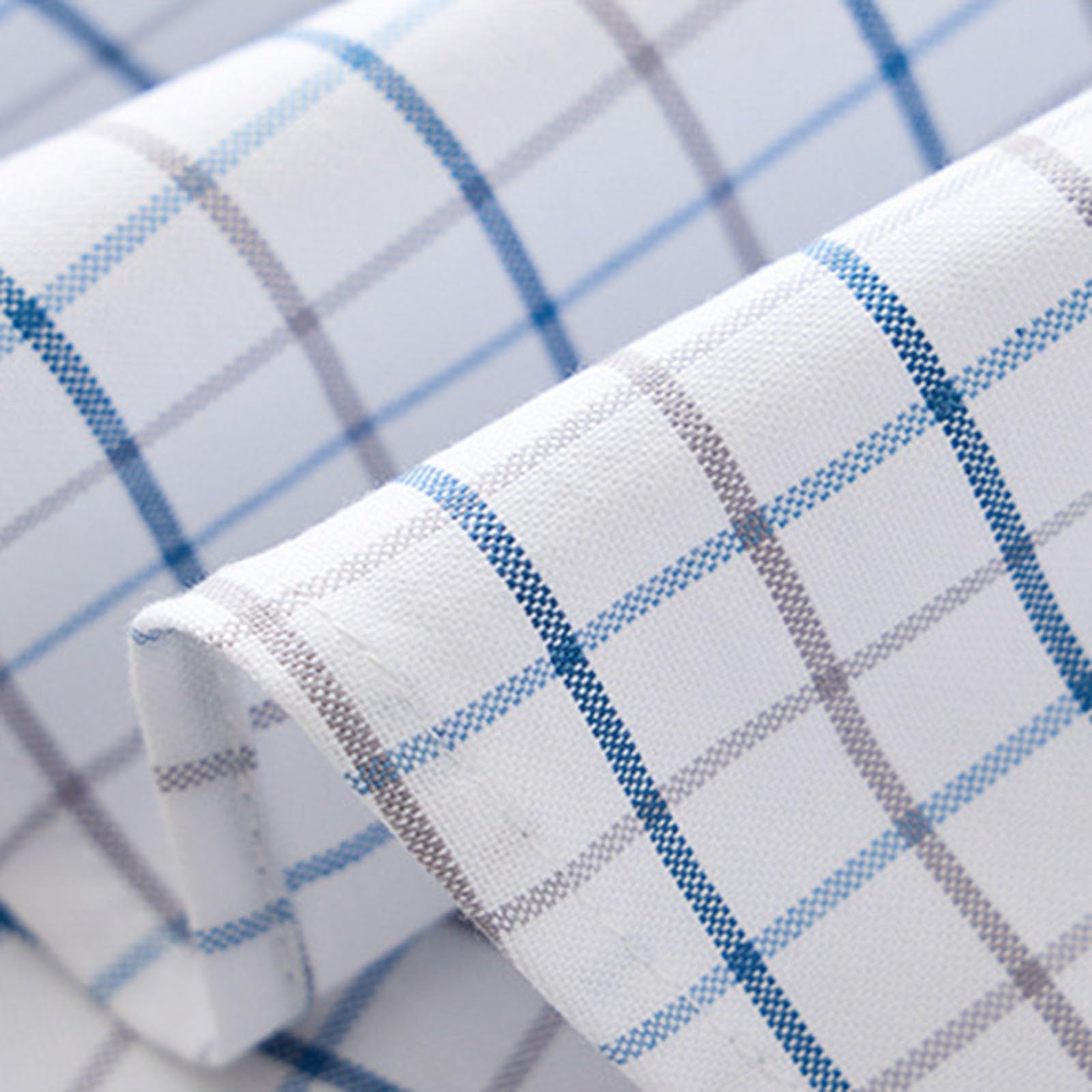 Camisa a cuadros de manga larga con botones para niñas, para la escuela, clásica, transpirable, suave, casual