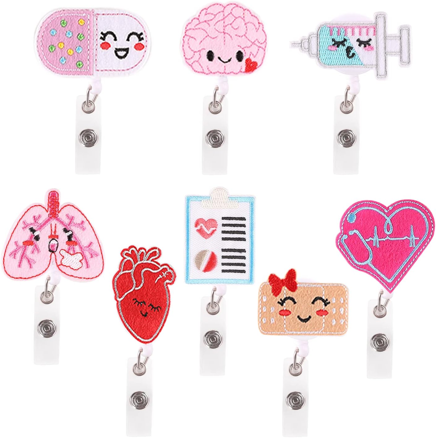 Blu Staffa Id Cordino Tracolla Metallo Clip & Giallo Carta Badge - Foto 9