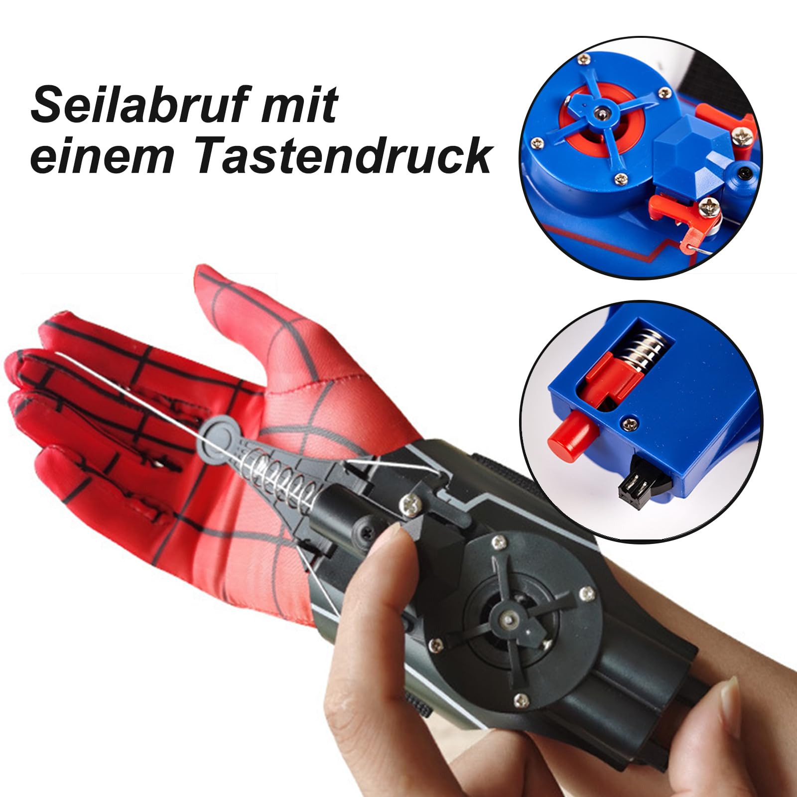 Lance-Toile, Lanceur Web en Hommage au Spidey, Spider Shooter de Peter Parker, Parfait for Le Cosplay