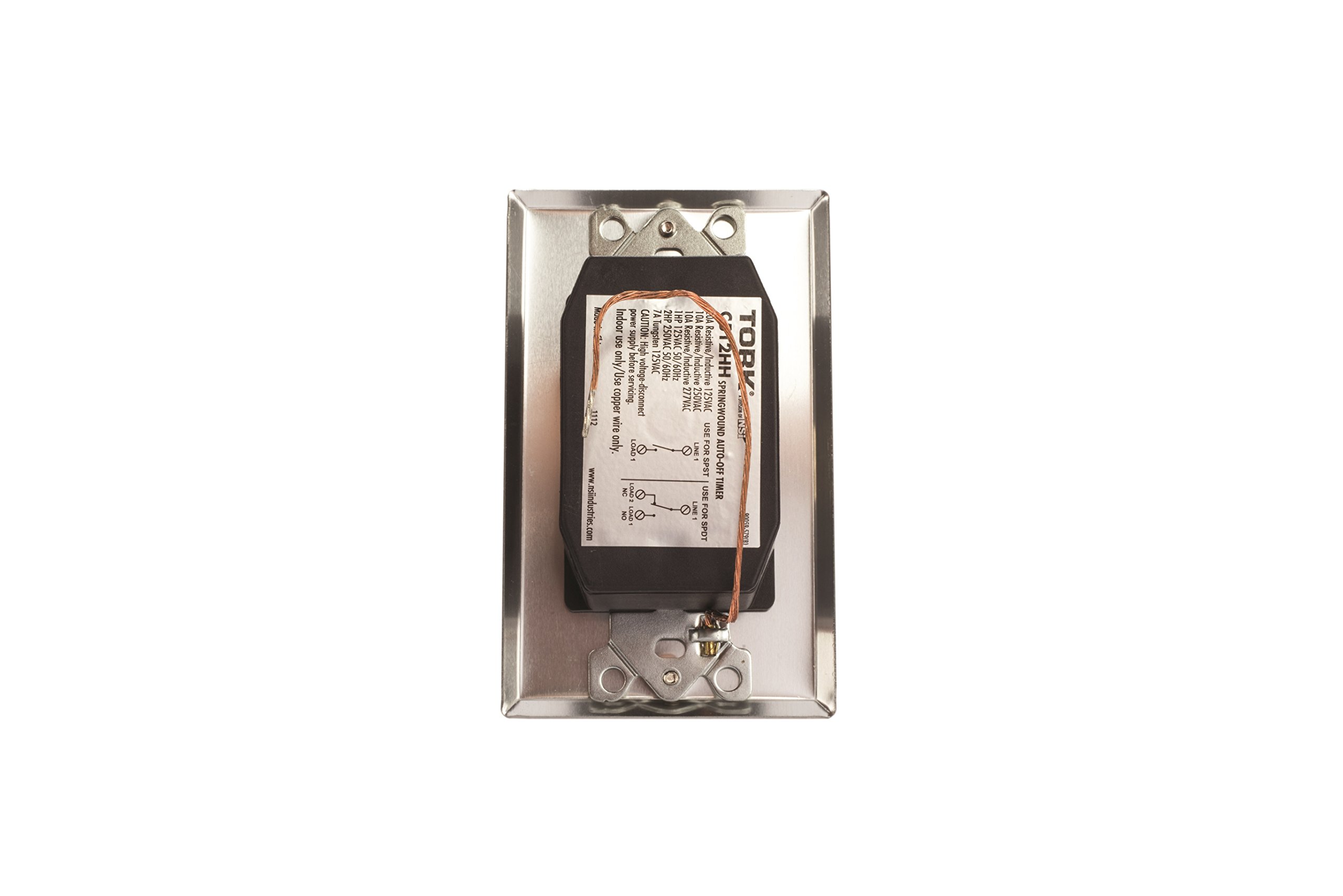C-Serie Commercial Stil sringwound Auto OFF Unterputzkabel Zeit Schalter mit Halt, 12 Stunden Timer Länge, SPST Switch Typ