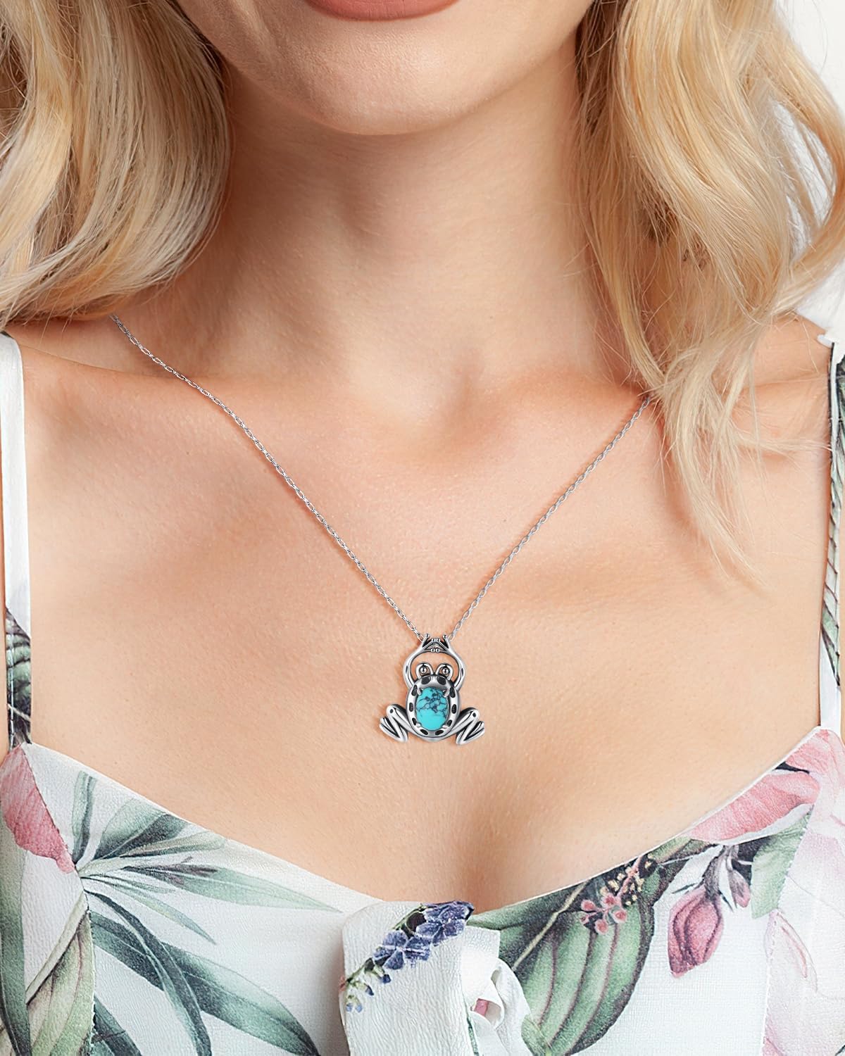 BDL Genuine Turquoise Jewelry for Women, Sterling Silver Earrings and Necklaces for Women, Leverback Dangle Drop Earrings Jewelry