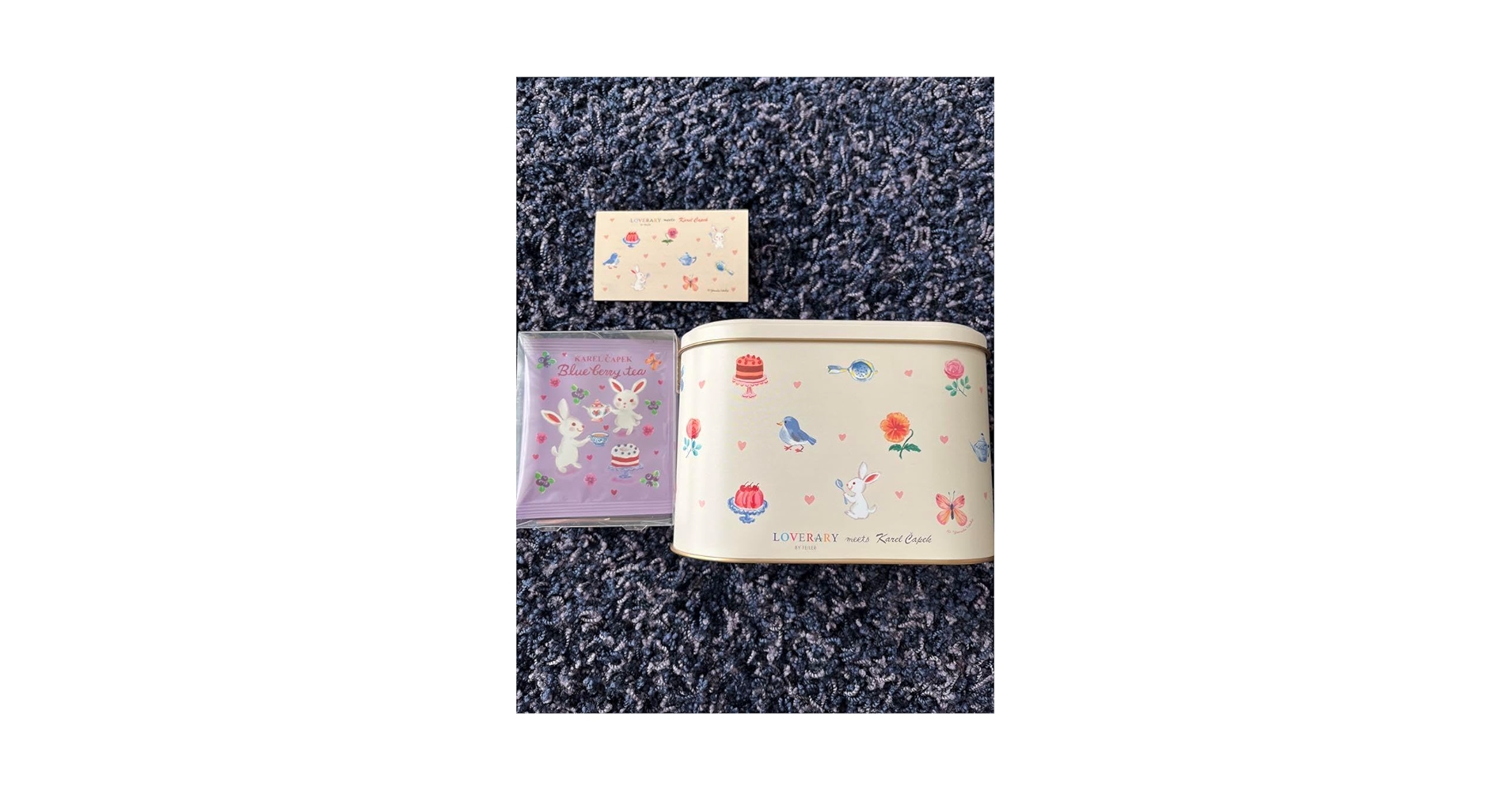 Amazon.co.jp: カレルチャペック2024フェイラーコラボ缶と紅茶