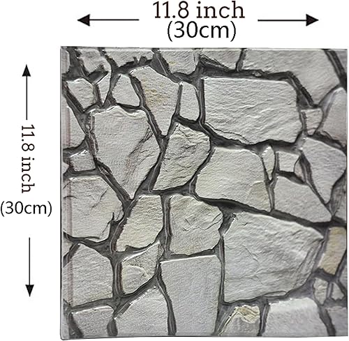 Miniatura 8 de Paneles de pared 3D, papel tapiz 3D para despegar y pegar, paneles de pared 3D, paneles de pared artísticos, impermeables, autoadhesivos, decoración