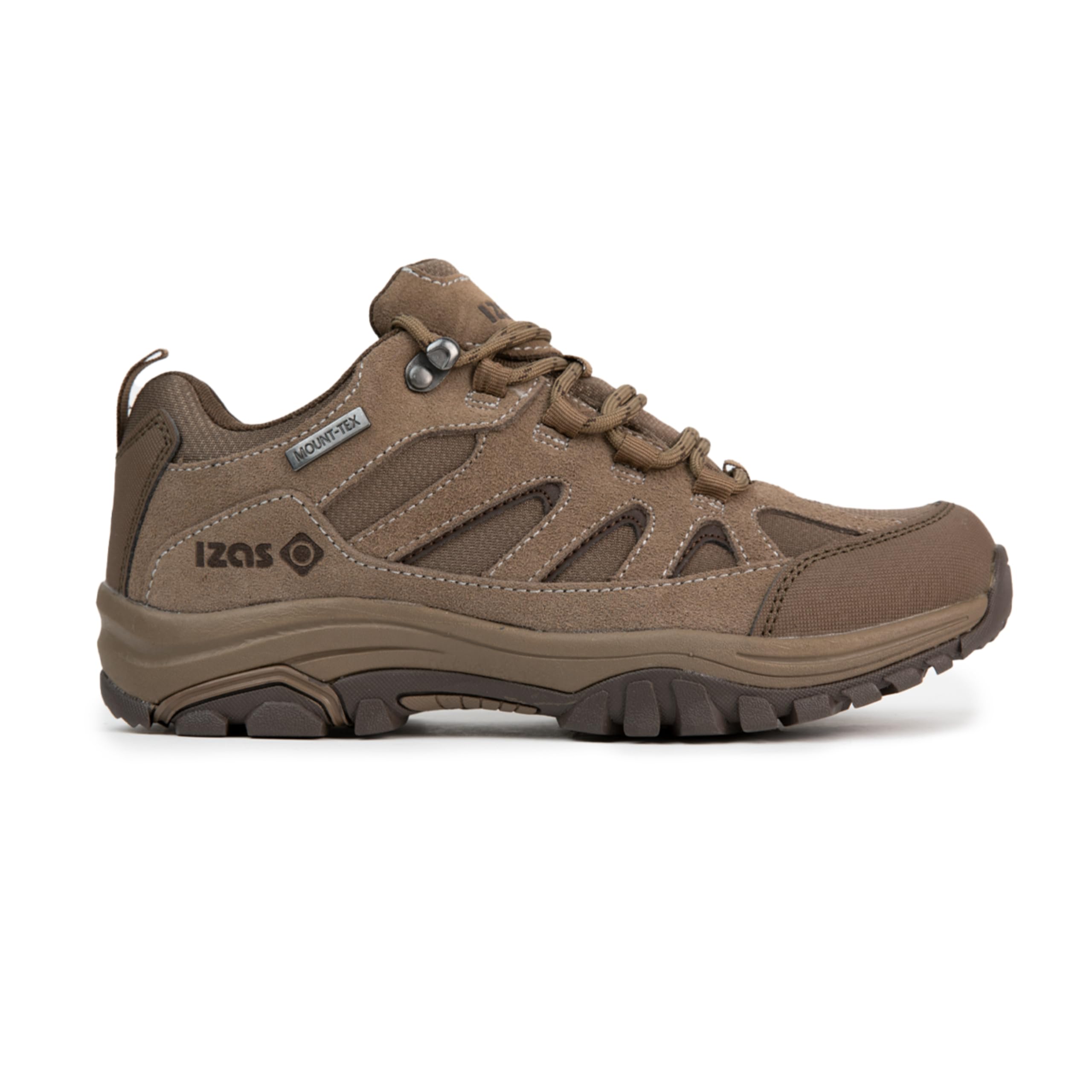 Izas TIMPA Low Zapato de Montaña Unisex Transpirable e Impermeable con Caña Media y Amortiguación Mejorada. Cierre de Cordones y Punta Reforzada
