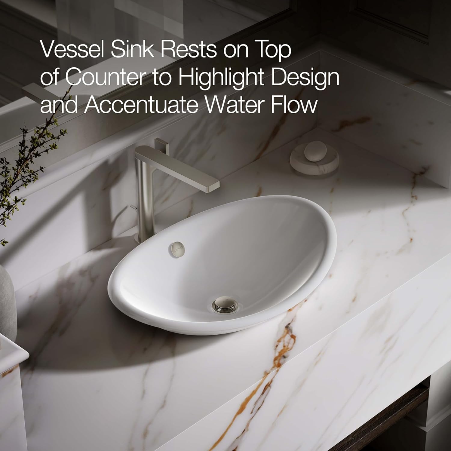 KOHLER Iron Plains Oval Wading Pool