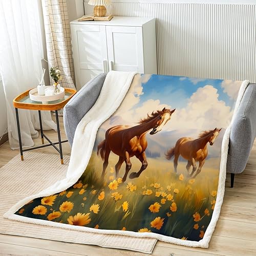 Miniatura 22 de Manfei 3D Deer Kids Throw Blanket Wild Animal Theme Bed Blanket for Boys Girls Adult Room Decor, Woodland Wildlife Elk Print Blanket for Couch Sofa
