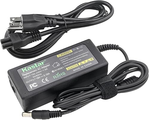 Kastar Cargador de corriente alterna para portátil Samsung NP355E5C-A01US NP365E5C-S01US NP365E5C-S02US NP365E5C-S03US NP365E5C-S04US NP365E5C-S05US