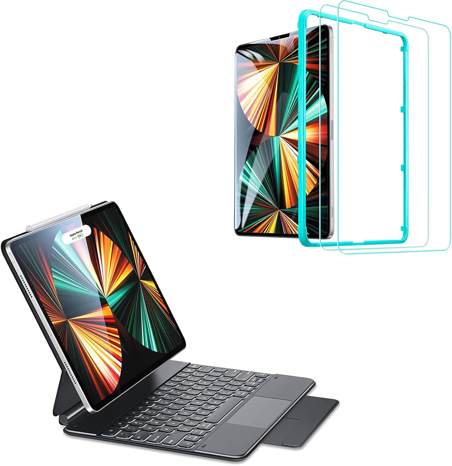 ESR Rebound Keyboard Case (2Pack) Glass Screen