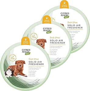 Citrus Magic Solid Air Freshener (8 oz, 3-Pack)