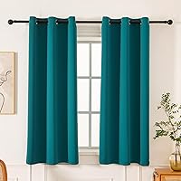 Vista 53 de Pickluc - Paneles de cortinas opacas con ojales, cortinas para bloquear la luz para el dormitorio, aisladas térmicamente, reducción de ruido