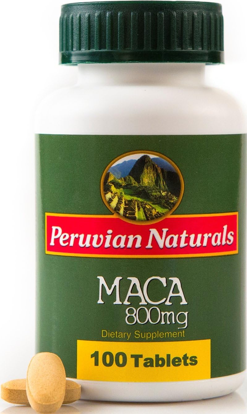 Organic Maca 800mg - 100 Tablets