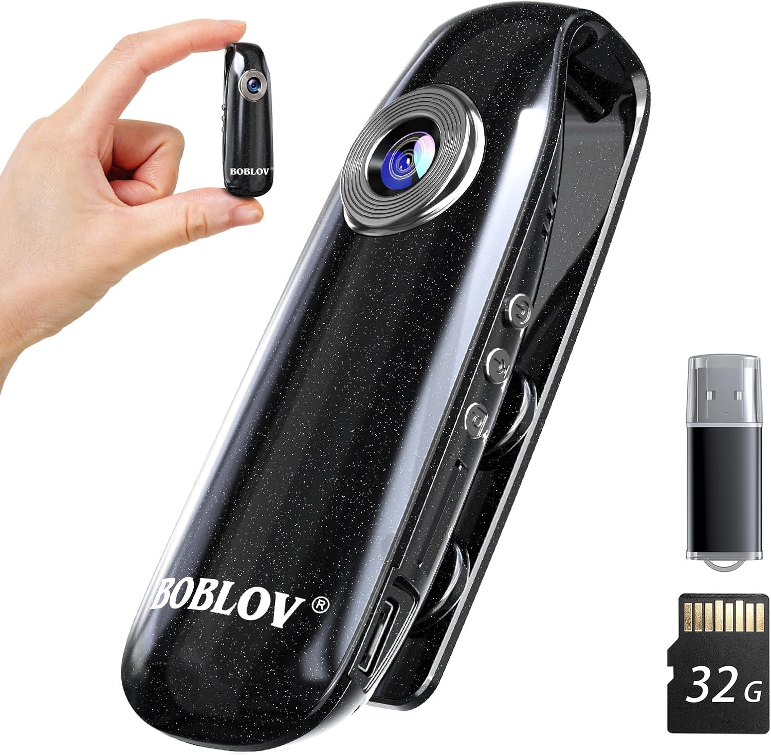 BOBLOV 007 Small Body Cameras, 32GB 1080P Portable UK Ubuy