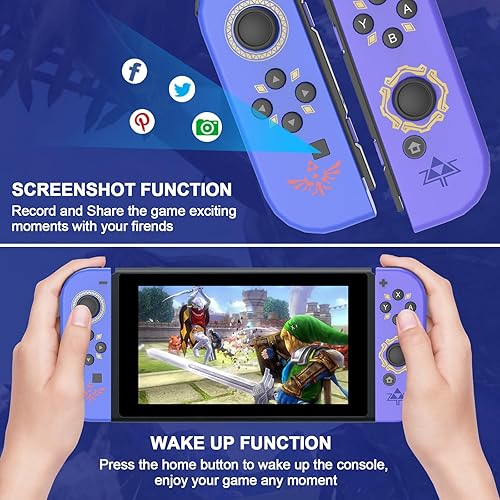 Miniatura 5 de AUGEX Switch Controllers, Upgraded Switch Controller for NS Game, LR Wireless Controller Compatible with Nintendo Switch, Switch Controller with