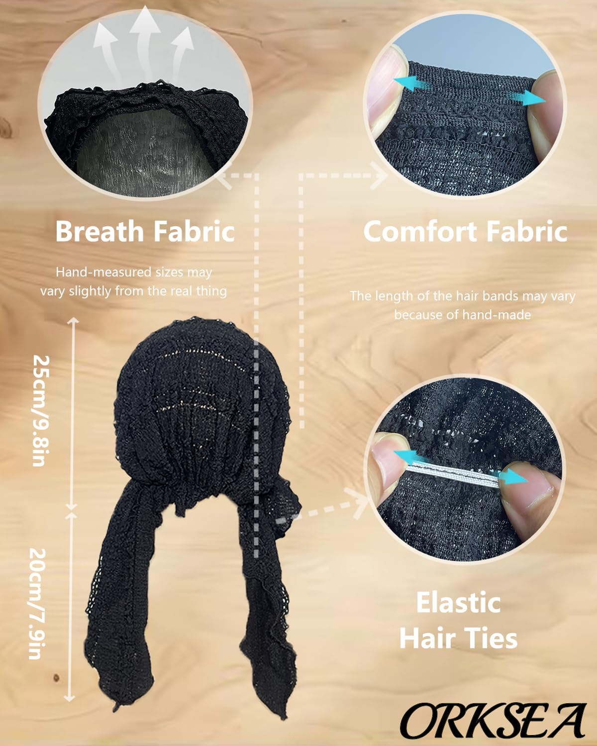 Chemo Headwear for Women Pre-Tied Head Scarf Headwraps Soft Turbans Cancer Hats Chemo Beanie Coverings Scarves - Image 4