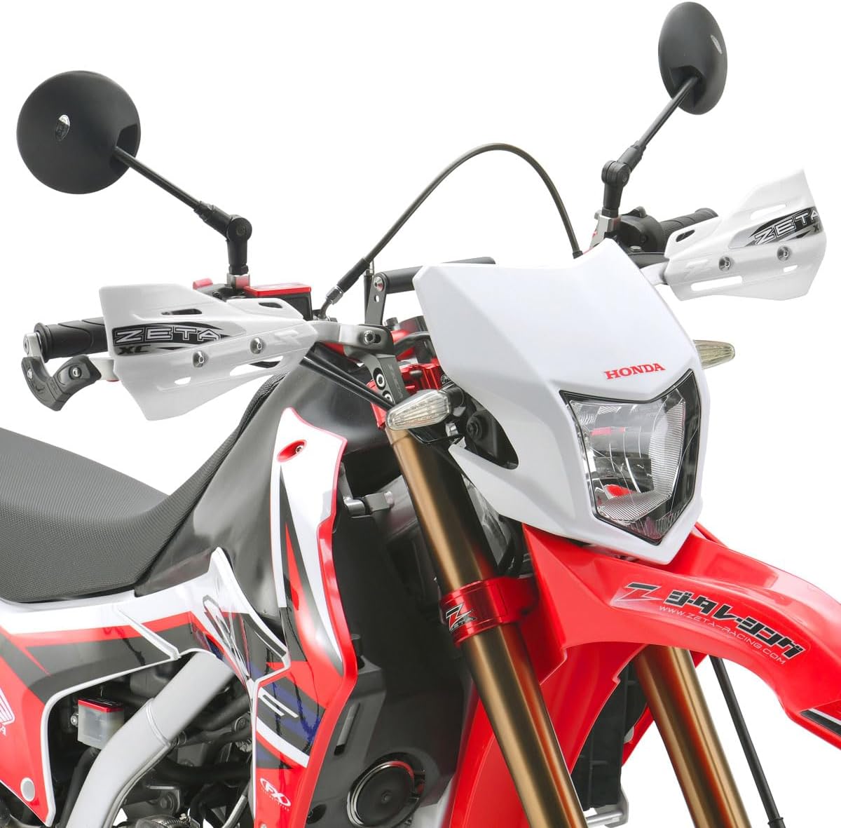 Zeta XC Protector WHITE Hand Shields (Pair) for Armor Handguards