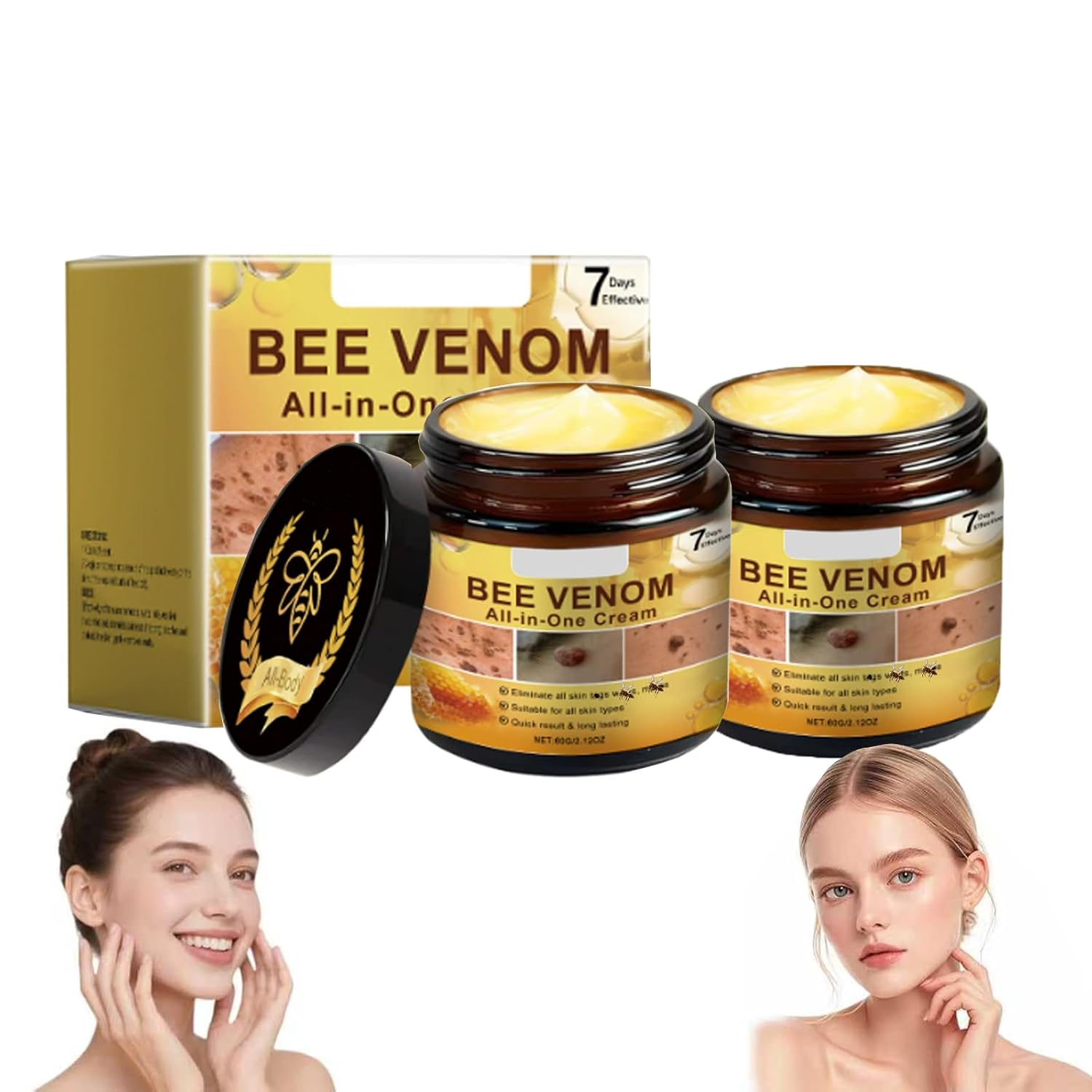 Bee Venom All-in-One Cream - Skin Firming Treatment