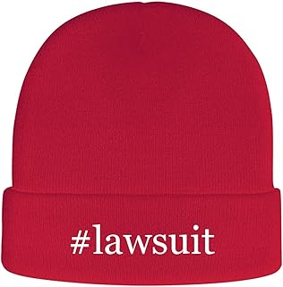 Tight Rope Skiing Lawsuit - Hashtag Soft Adult Beanie Cap