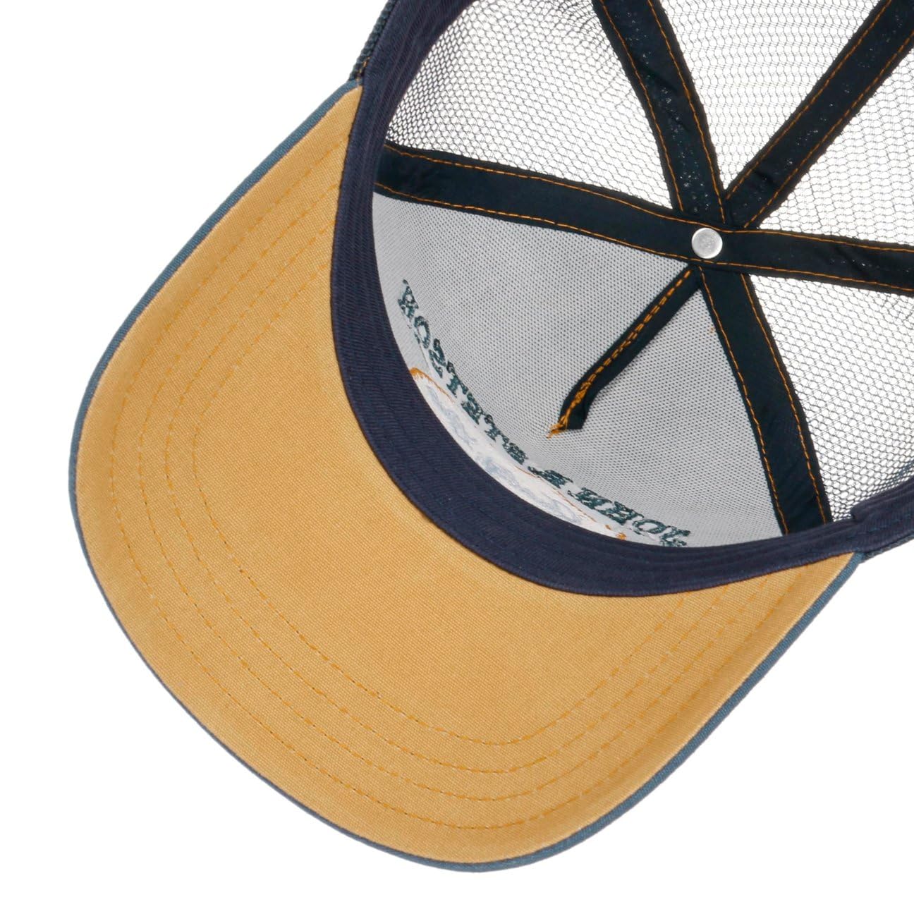 Stetson Czapka JBS-Bear TruckerMężczyźni - z meshu baseball cap snapback Snapback, daszkiem wiosna-lato jesień-zima Wiosna Lato Jesień Zima - One Size niebieski