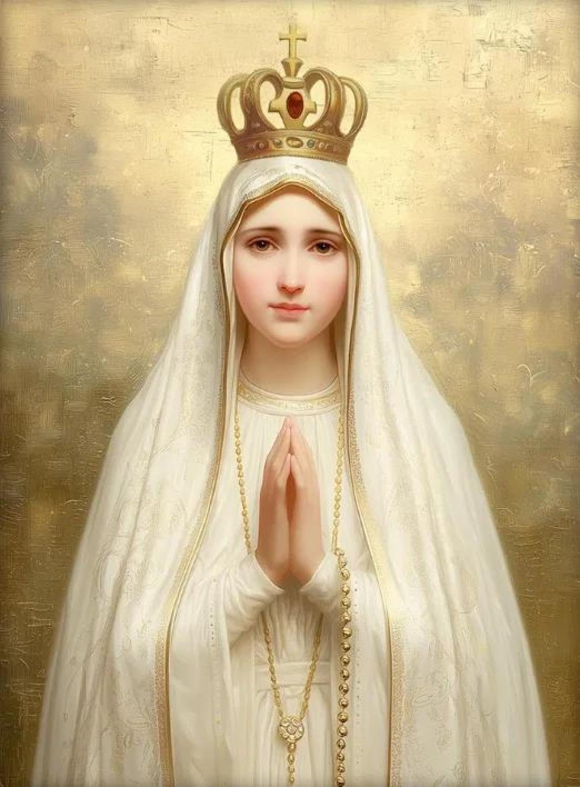 Muholin Christian Sacred Heart Jesus Art Posters Prints Catholic Pure Virgin Mary Canvas Painting Religious Believers Bedroom Home Decor 50x70cm No Frame