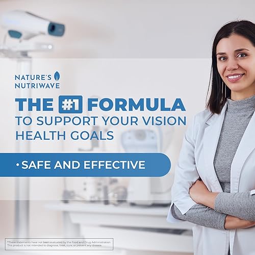 Miniatura 4 de SIGHT EASY - Vitaminas y suplementos minerales para los ojos con luteína y zeaxantina, vitamina C, vitamina E, zinc y arándano para una visión