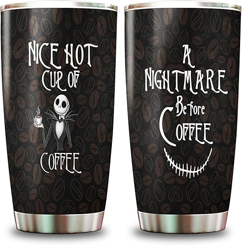 Miniatura 10 de Vaso con tapa de doble pared de acero inoxidable de 20 onzas, taza de café de viaje con texto en inglés "Mama Bear"