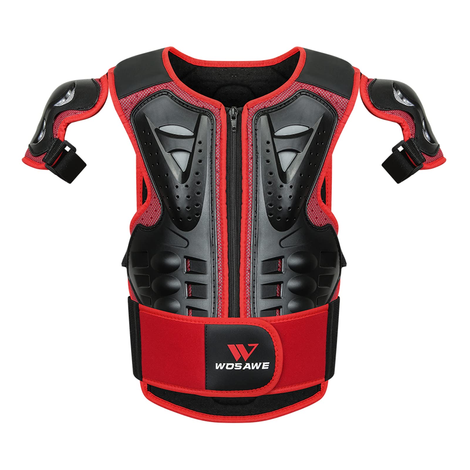F FABOBJECTS® Kids Armor Vest Chest Spine Back Protector Vest Protective Gear for Cycling Skating Skiing Skateding
