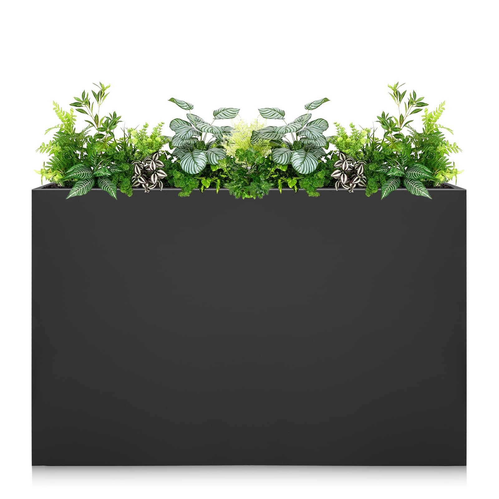 Zezgeuro 36x24x12IN Galvanized Steel Planter