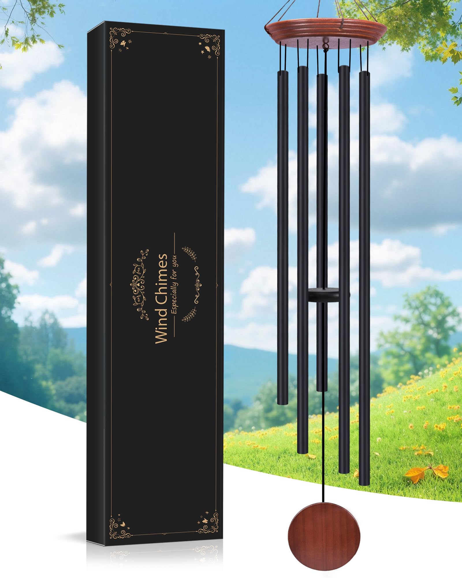 Toodour 60 inch Extra Large Wind Chime