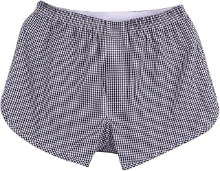 FGUUTYM Wander Underwear Men's Double Layer Beach Pants Vertical Stripe Print Household Pants Quick Dry Underwear Shorts