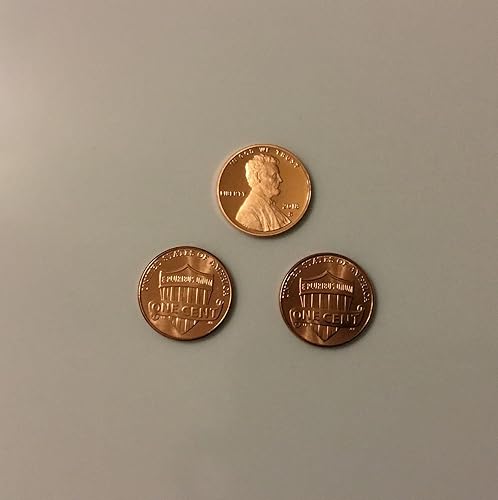 2018 Various Mint Marks Lincoln 2018 Lincoln S Proof and Philadelphia and Denver Uncirculated 3 Coins Uncirculated