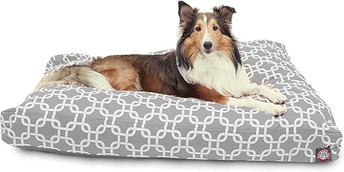 Miniatura 26 de Majestic Pet Products - Cama rectangular extragrande para perros y mascotas, para interiores y exteriores, con funda extraíble y lavable Negro