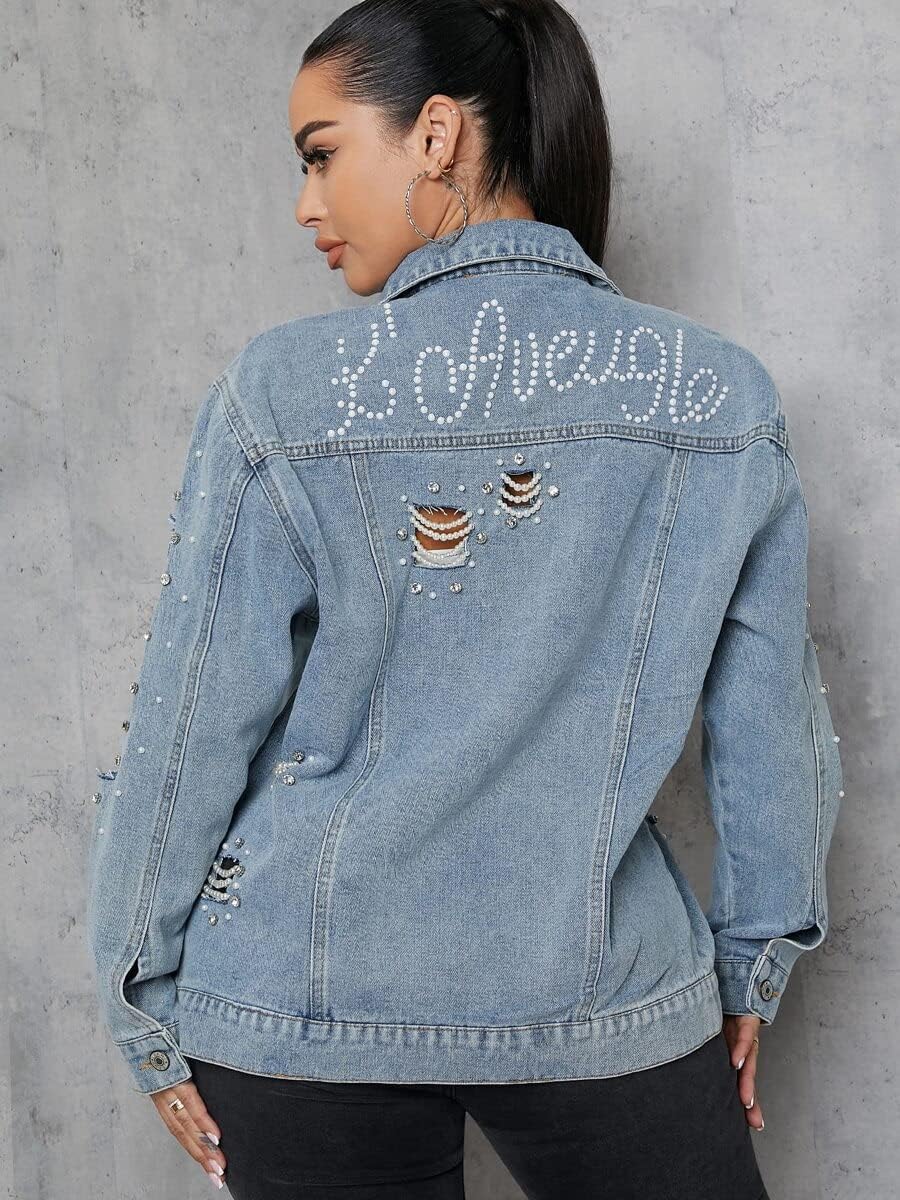 colorful rhinestone jacket