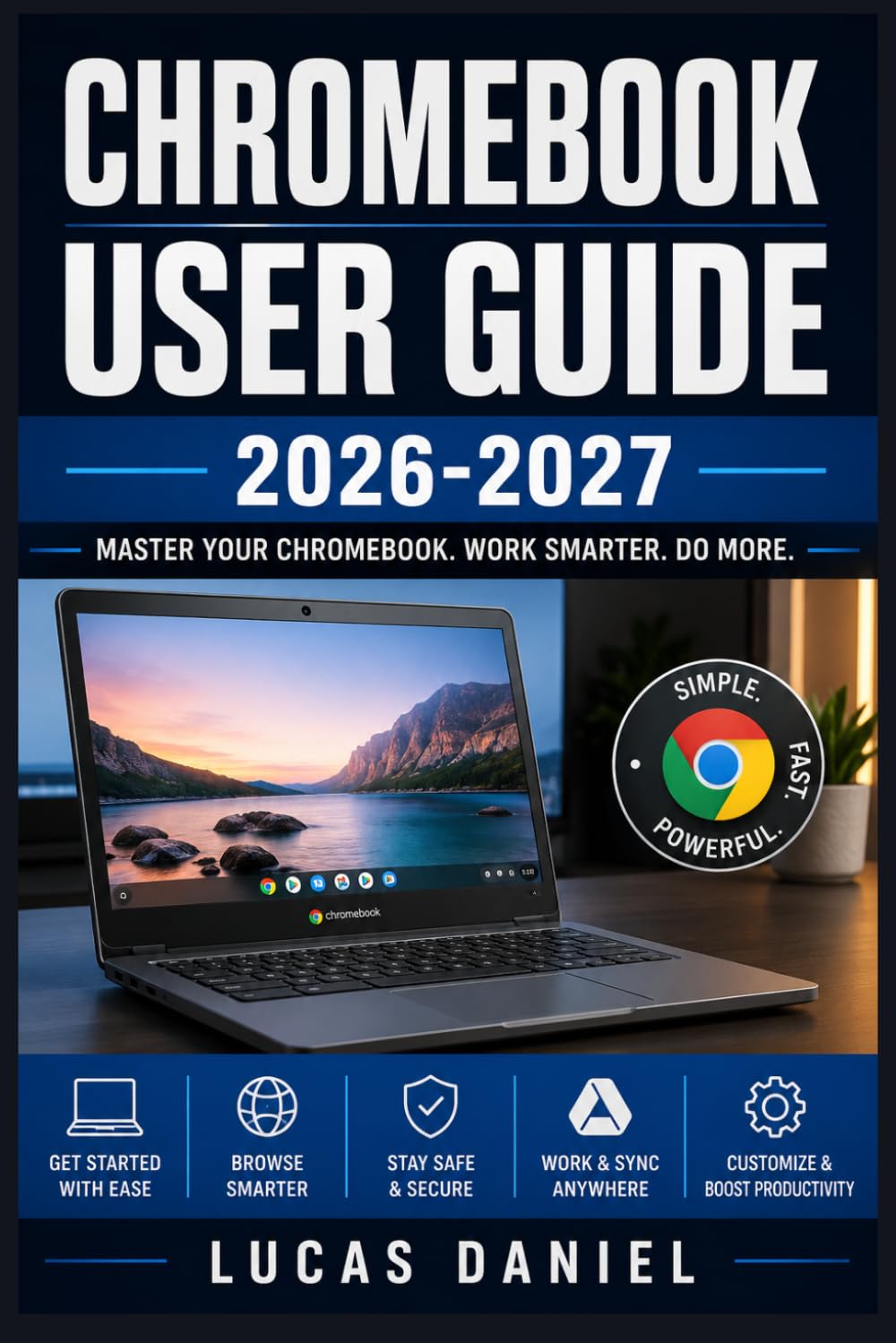CHROMEBOOK USER GUIDE 2026-2027: The A-to-Z Handbook for Beginners, Seniors, Students and Professionals, Setup, Productivity, Troubleshooting and Hidden Tips for Every Skill Level