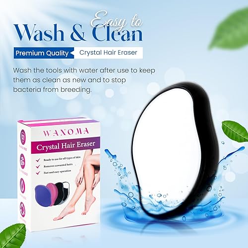 Miniatura 6 de Wanoma Removedor de pelo de cristal (negro)