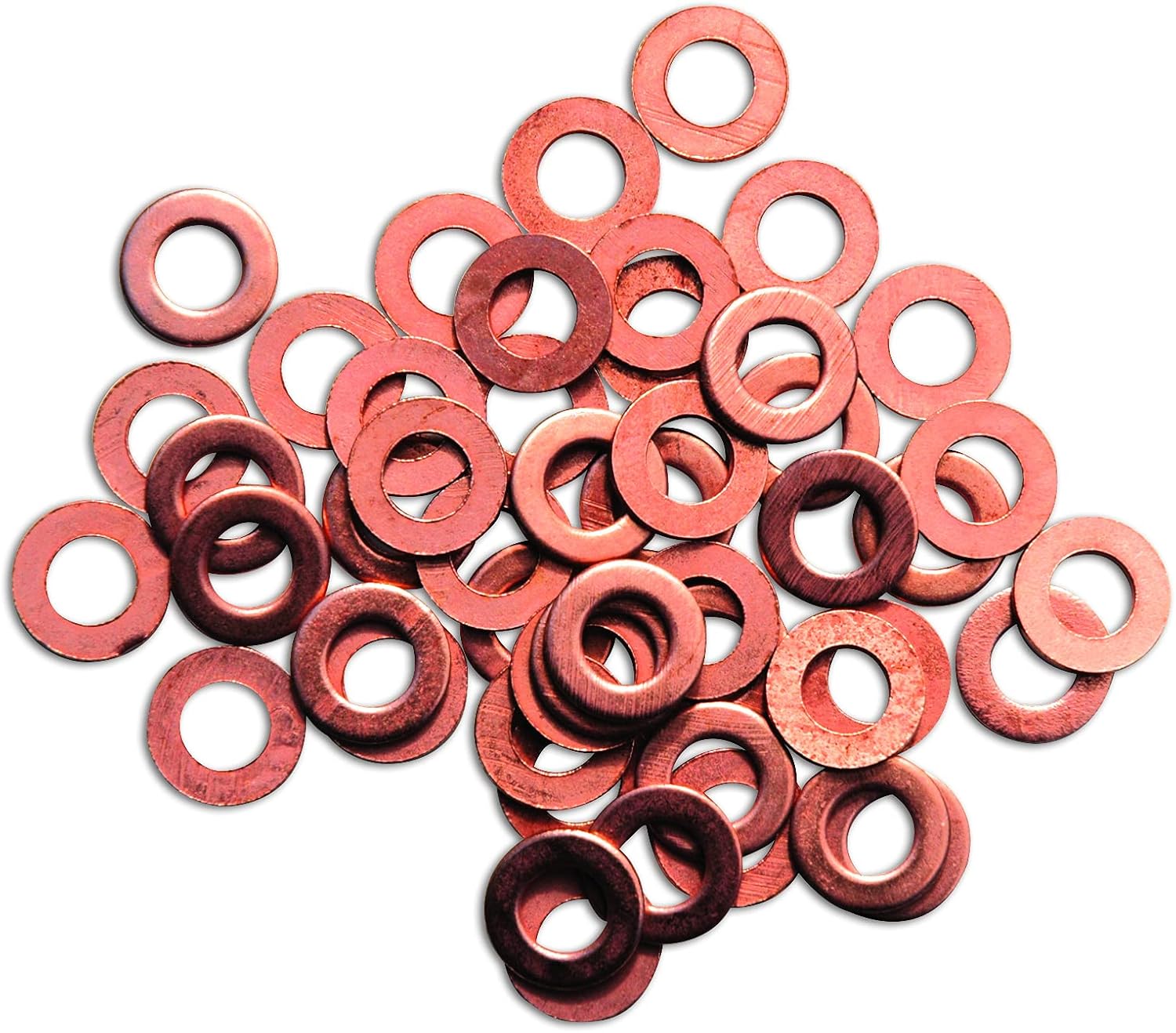 PowerTec 91967 Copper Washers for Tec-Spot Welder 100pc