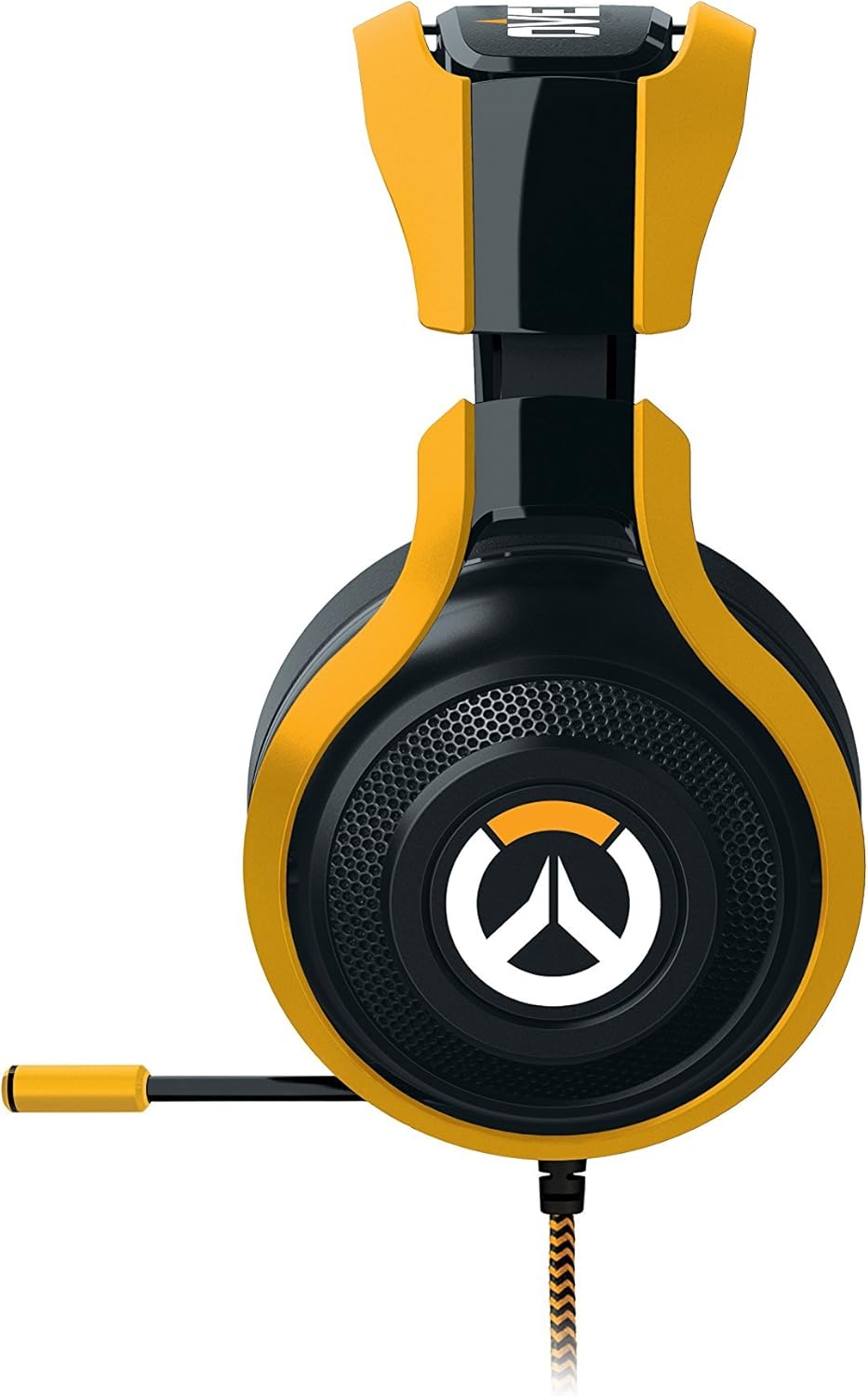 Razer Overwatch ManOWar Tournament Edition: In-Line Audio Control - Unidirectional Retractable Mic - Rotating Ear Cups - Gaming Headset Works with PC, PS4, Xbox One, Switch, & Mobile Devices (Renewed)