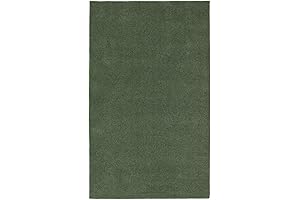 Garland Rug Room Size Bathroom Carpet, 5-Feet by 6-Feet, Deep Fern, Carpet Cut to Size