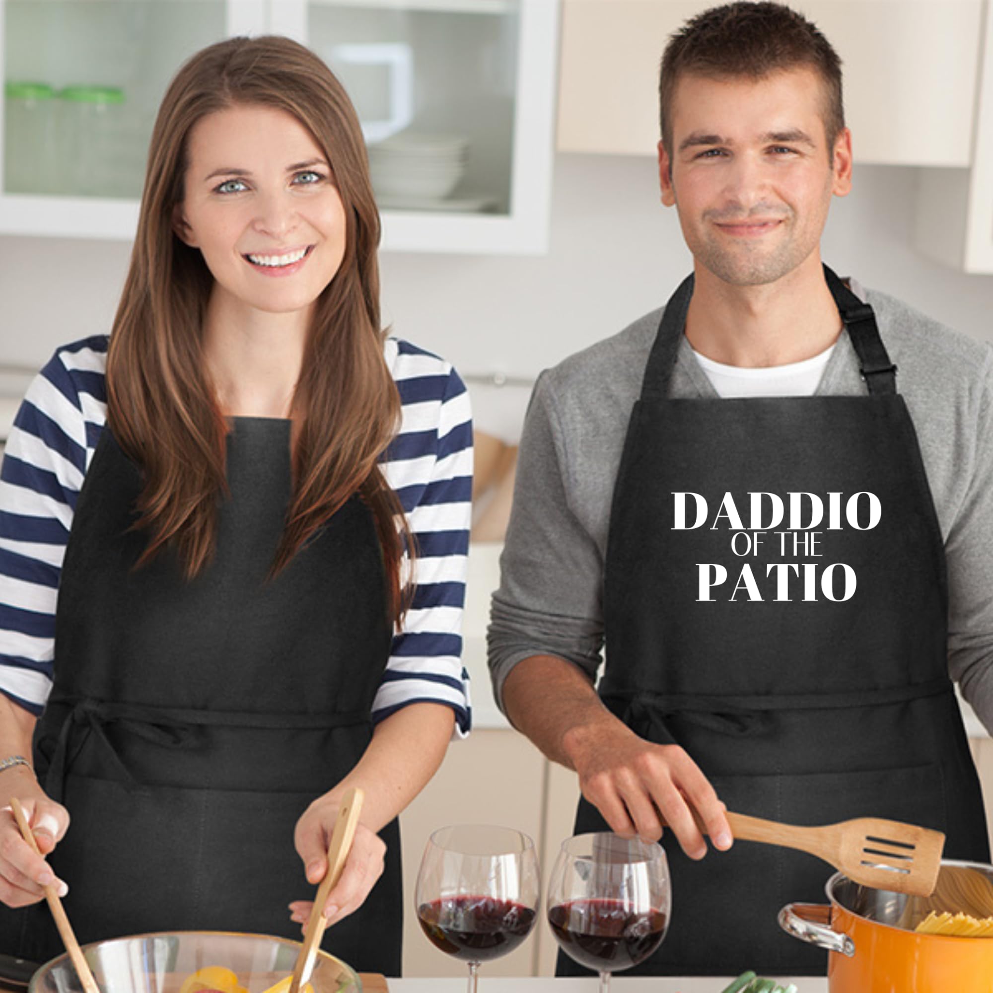 Regalos para papá de hija e hijo, divertidos regalos de cumpleaños para papá, marido, suegro, padrastro, mejor papá, delantal para papá para parrilla, barbacoa, cocina, chef, regalo del día del padre,