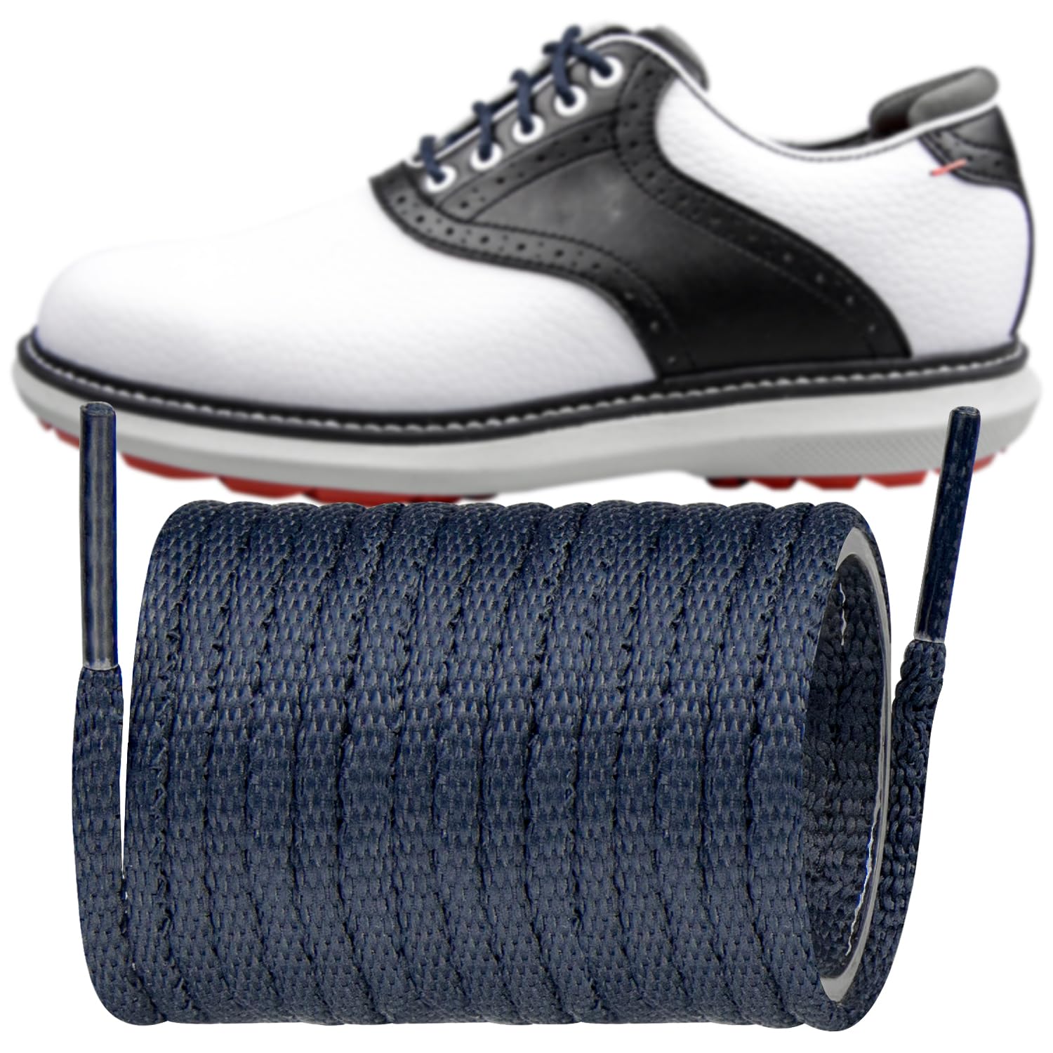 Endoto Shoelaces Replacement Round Laces for FootJoy Golf Dress Oxford Shoes