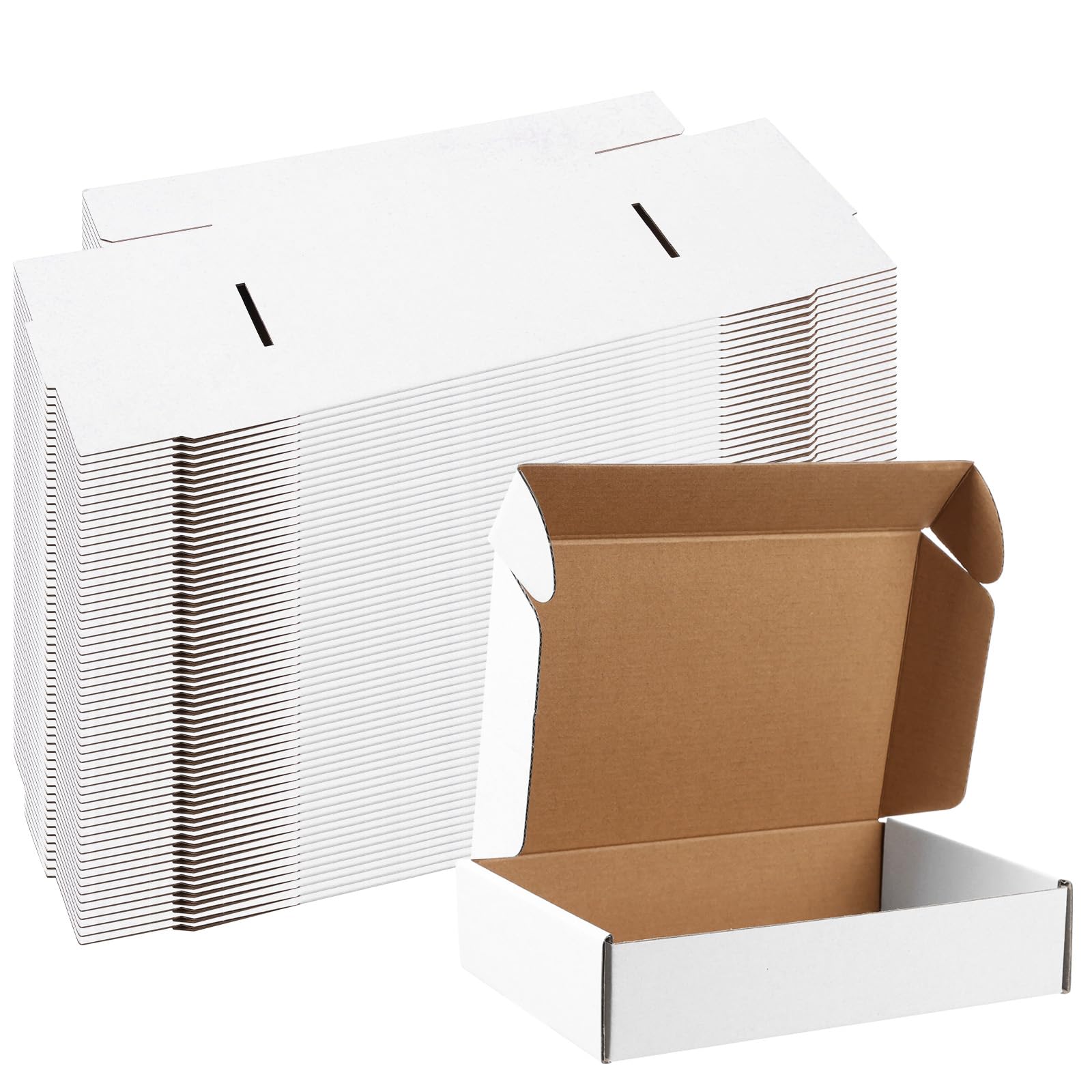 40 cajas de envío de cartón corrugado, cajas de embalaje para embalaje, almacenamiento de mudanzas, artículos pequeños, cajas de envío pequeñas (9 x 6 x 2)