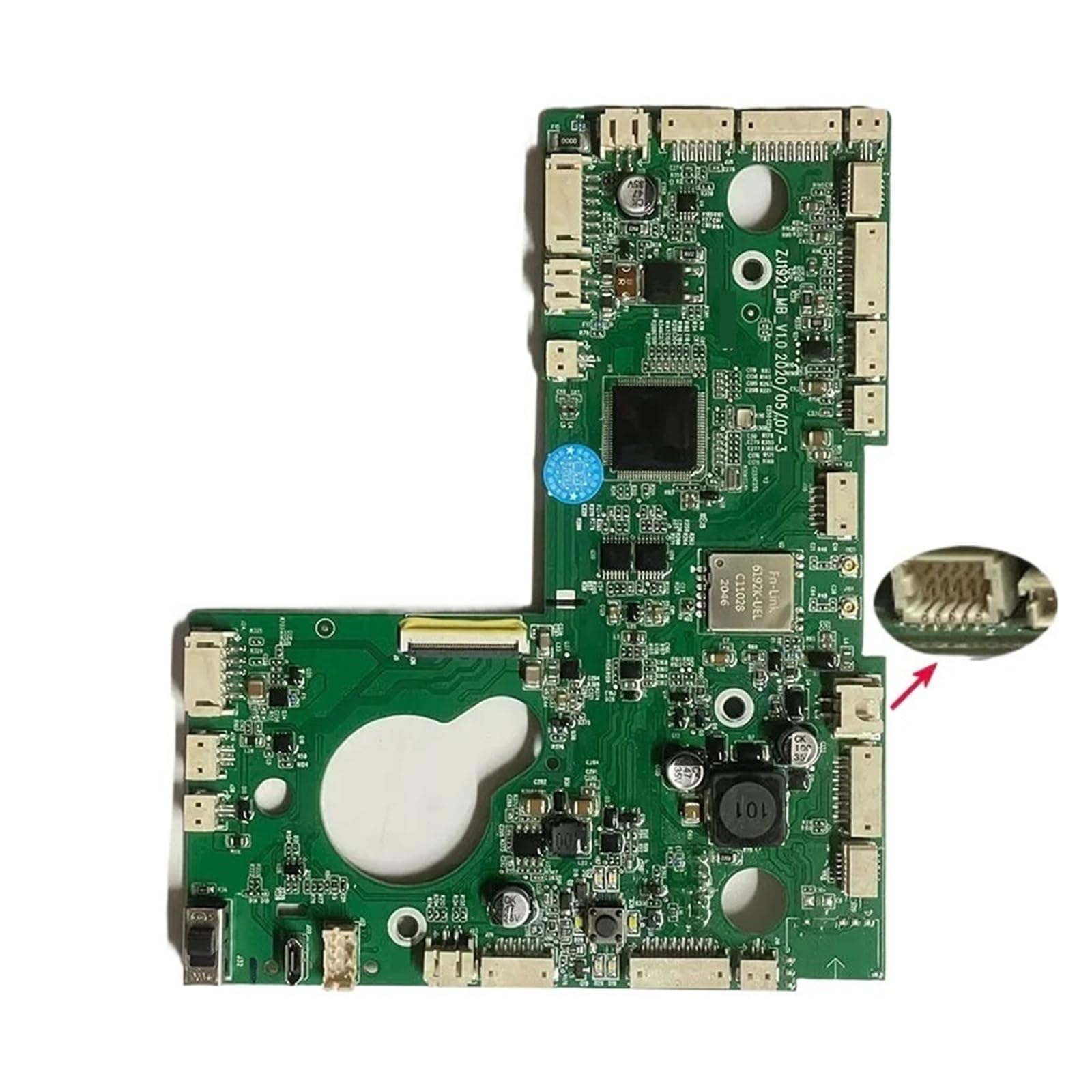 ZRTNLAHFRS Vacuum Cleaner Motherboard，Compatible For Ecovacs，Robot